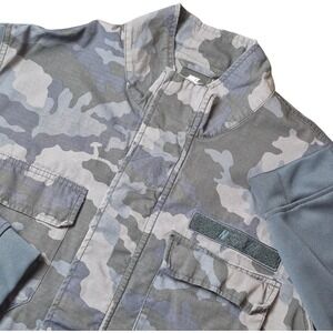 Nike NSW Men's XL Camo Ripstop Utility Jacket Snap‎ Lightweight Streetwear